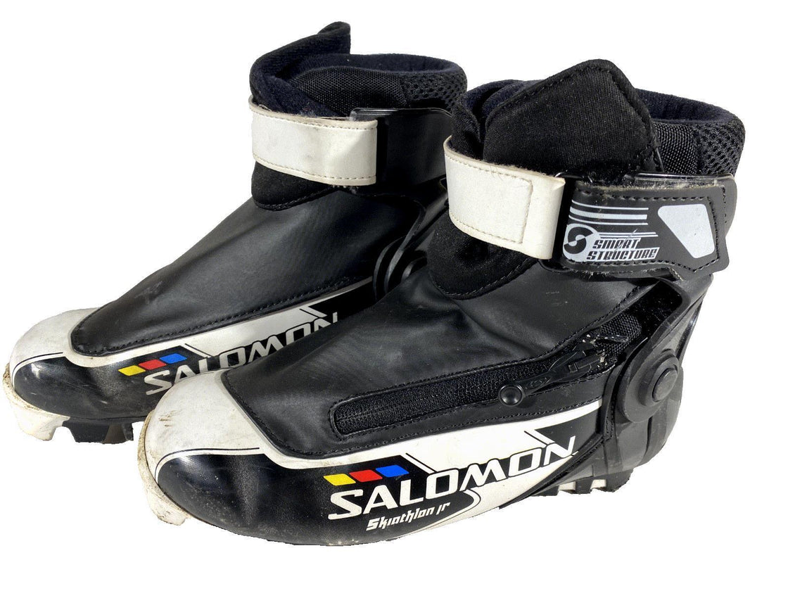 Salomon Kids  Skiathlon Cross Country Ski Boots Size EU35 US3 SNS Pilot S99