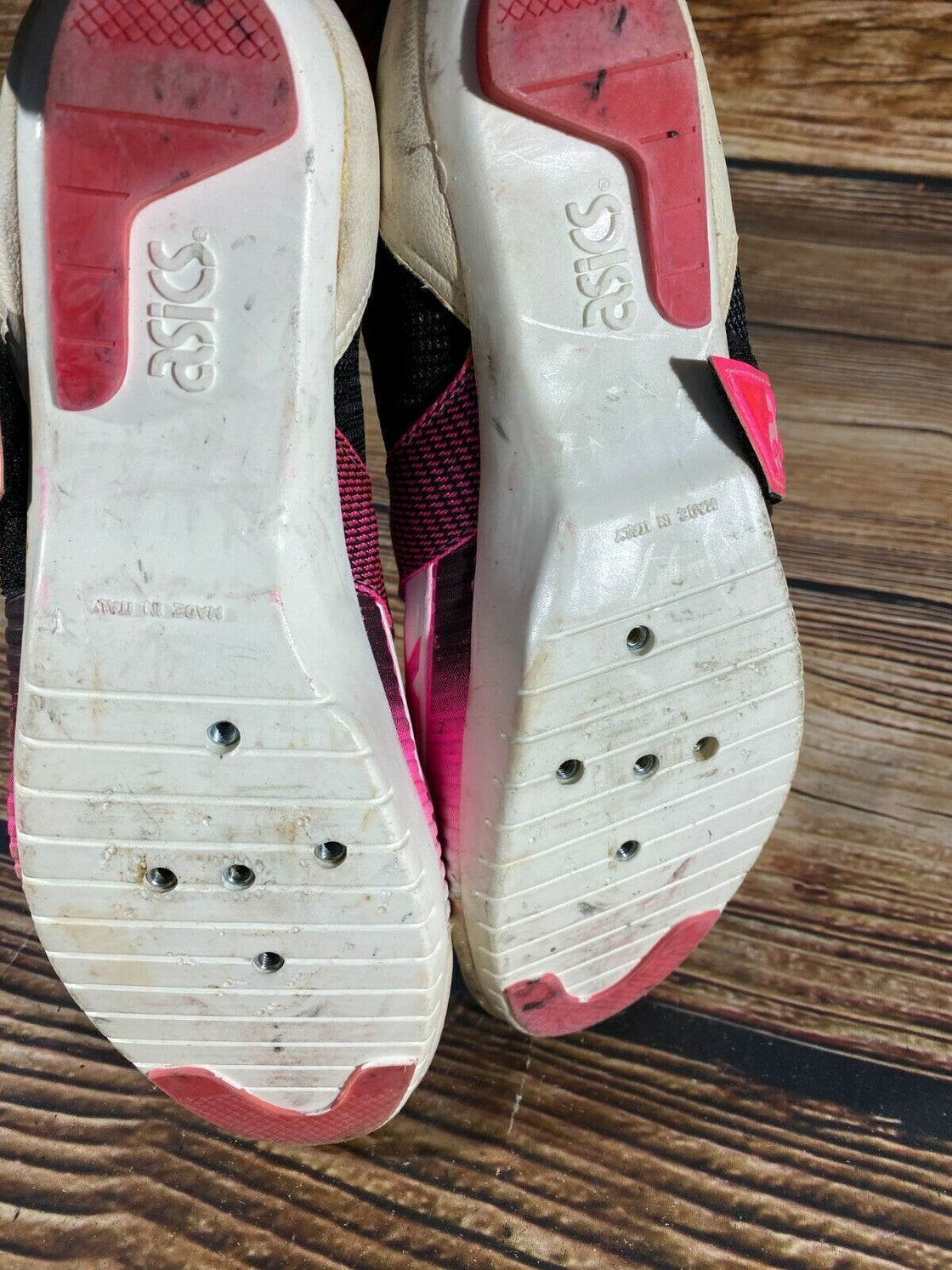 ASICS Vintage Road Cycling Shoes 3 Bolts Size EU47 US13 Very Rare