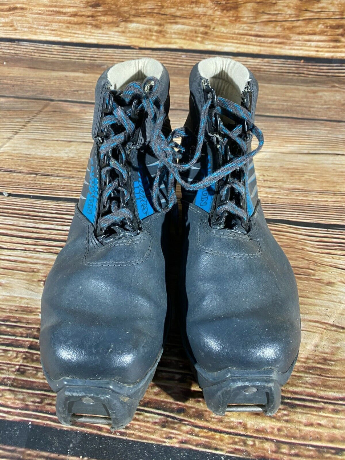 SALOMON 311 Nordic Cross Country Ski Boots Size EU42 US9 SNS profil