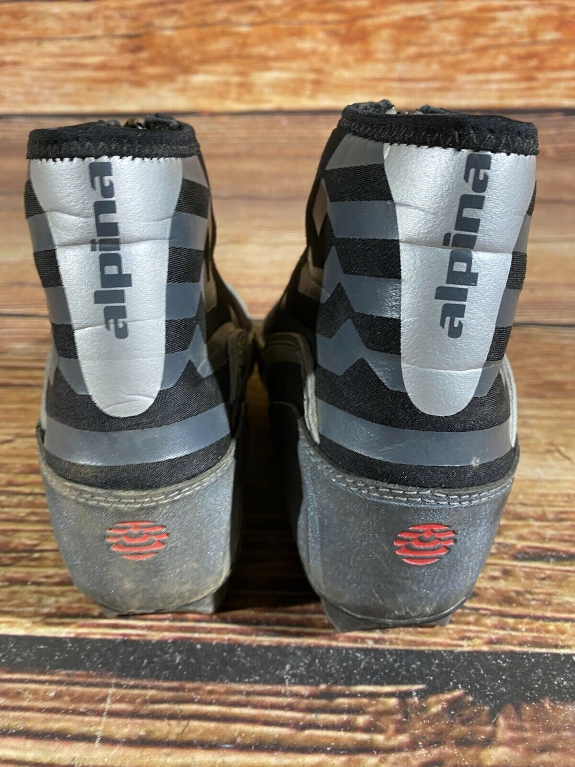 Alpina T10jr Kids Nordic Cross Country Ski Boots Size EU32 US1.5 for NNN A-5