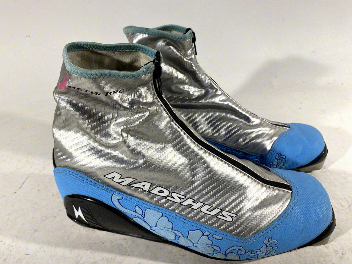 Madshus Metis C Cross Country Nordic Backcountry Ski Boots Size EU40 US8 NNN 211