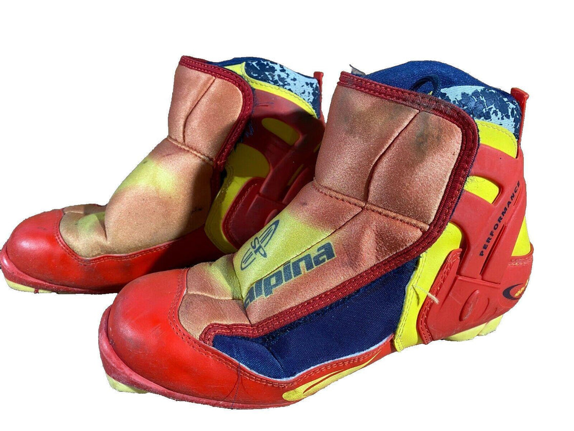 Alpina 438 Nordic Cross Country Ski Boots Size EU38 NNN