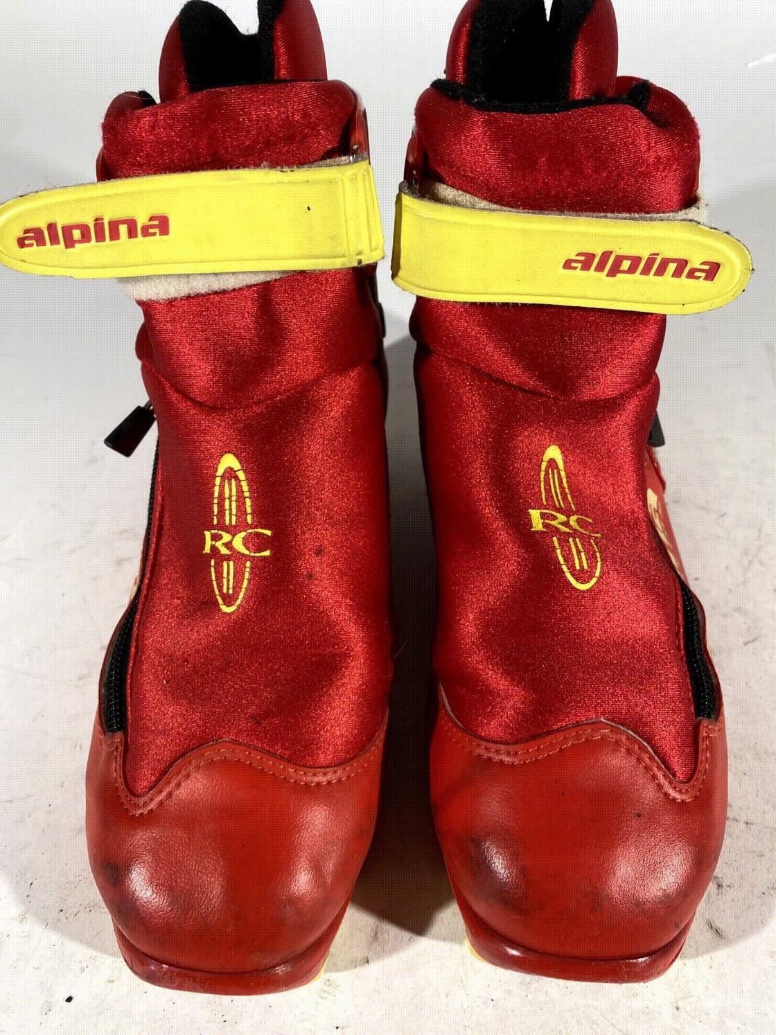 Alpina Racing 2002 Nordic Cross Country Ski Boots Size EU39 US7 NNN