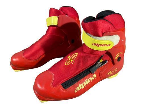 Alpina 2002 Nordic Cross Country Ski Boots Size EU39 US7 NNN bindings 753