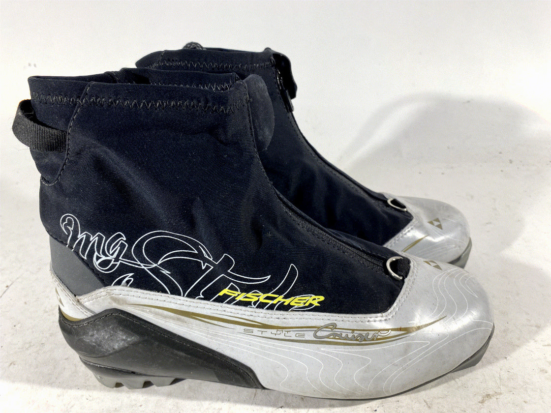 Fischer Style Visio Classic Nordic Cross Country Ski Boots Size EU42 US9 NNN 234