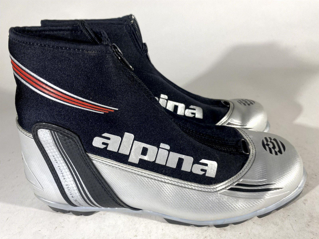 Alpina ST10 Cross Country Ski Boots Classic Size EU43 US9.5 NNN Rottefella 646
