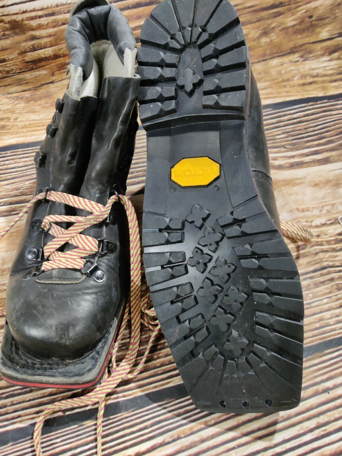 ALFA Sondre Telemark Ski Boots Nordic Norm NN 75mm 3pin Size EU39 US7
