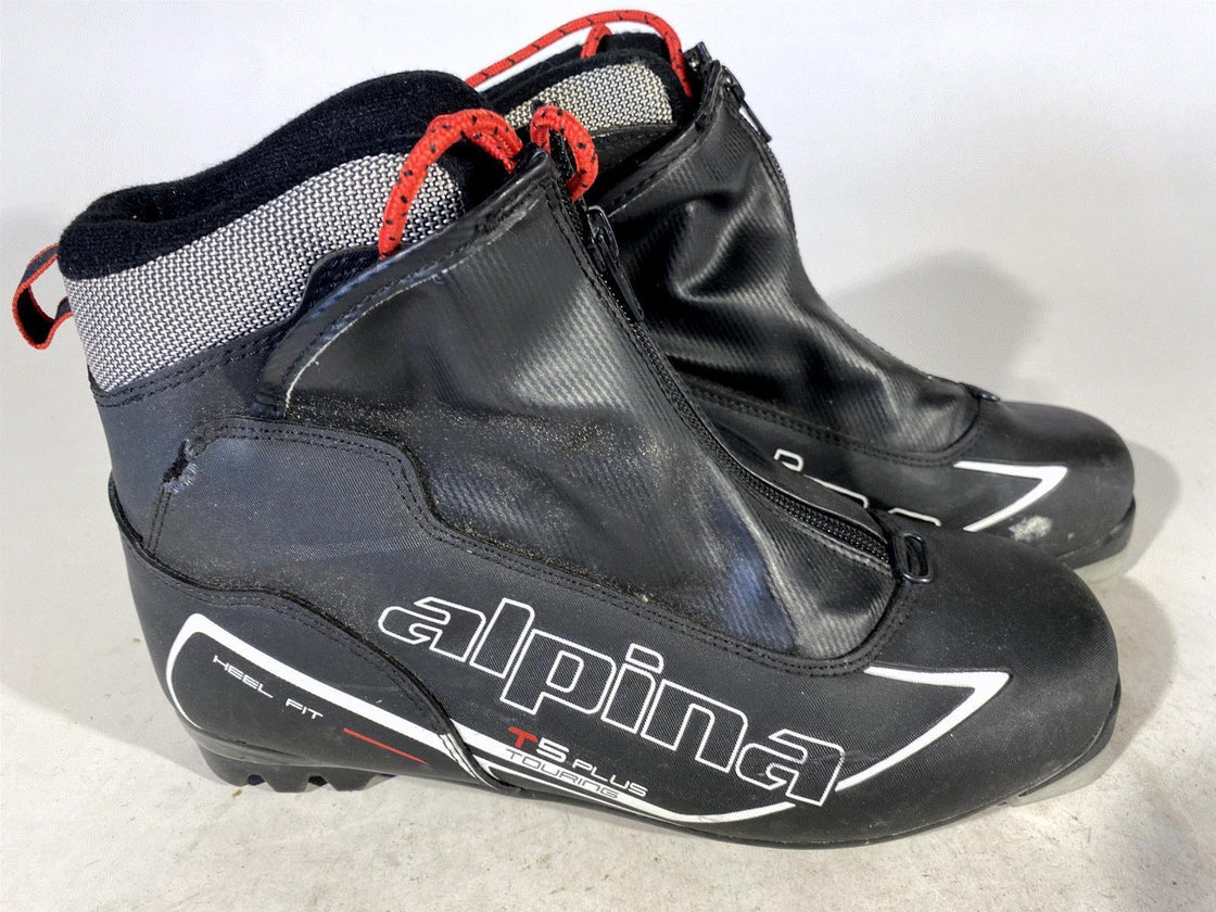 Alpina T5Plus Touring Nordic Cross Country Ski Boots Size EU40 US7.5 for NNN