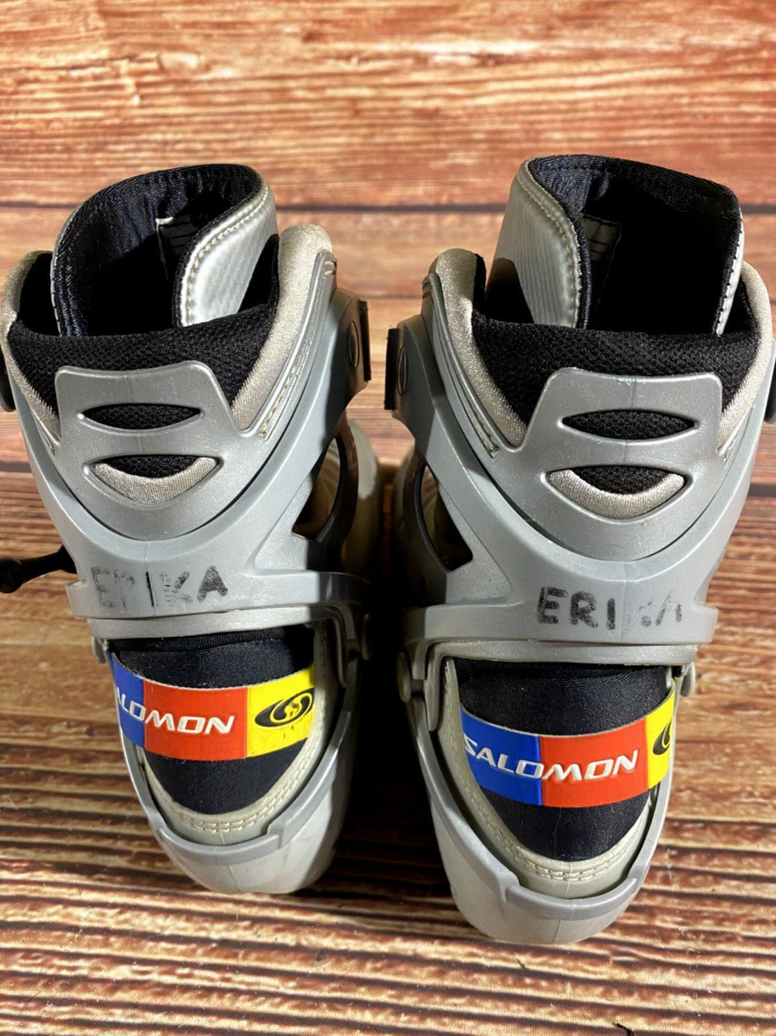 SALOMON Skate Carbon Nordic Cross Country Ski Boots Size EU38 2/3 US6 SNS Pilot