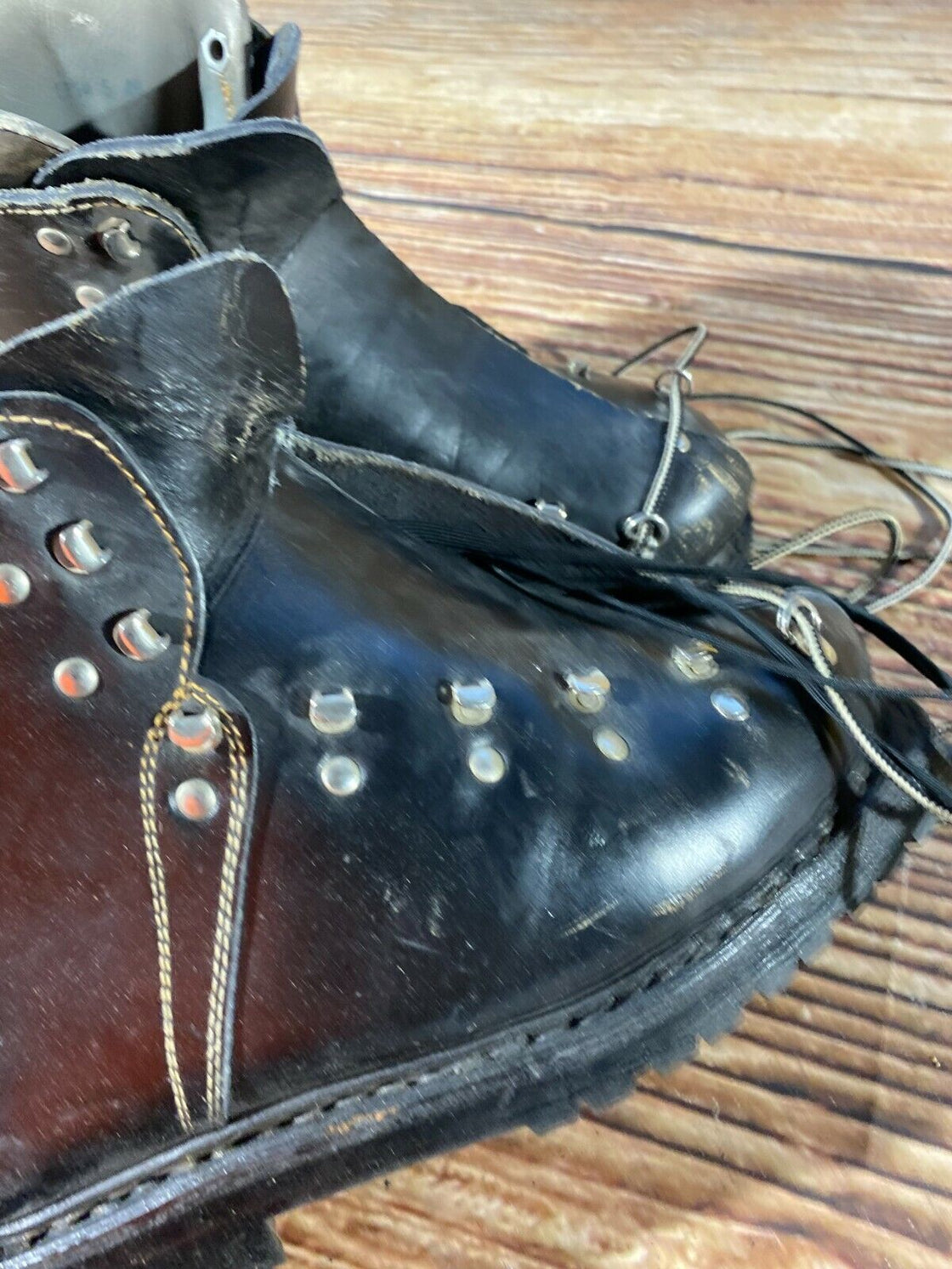 MUNARI Vintage Alpine Ski Boots Skiing Shoes US6 UK5 Mondo 235 Italy KL145