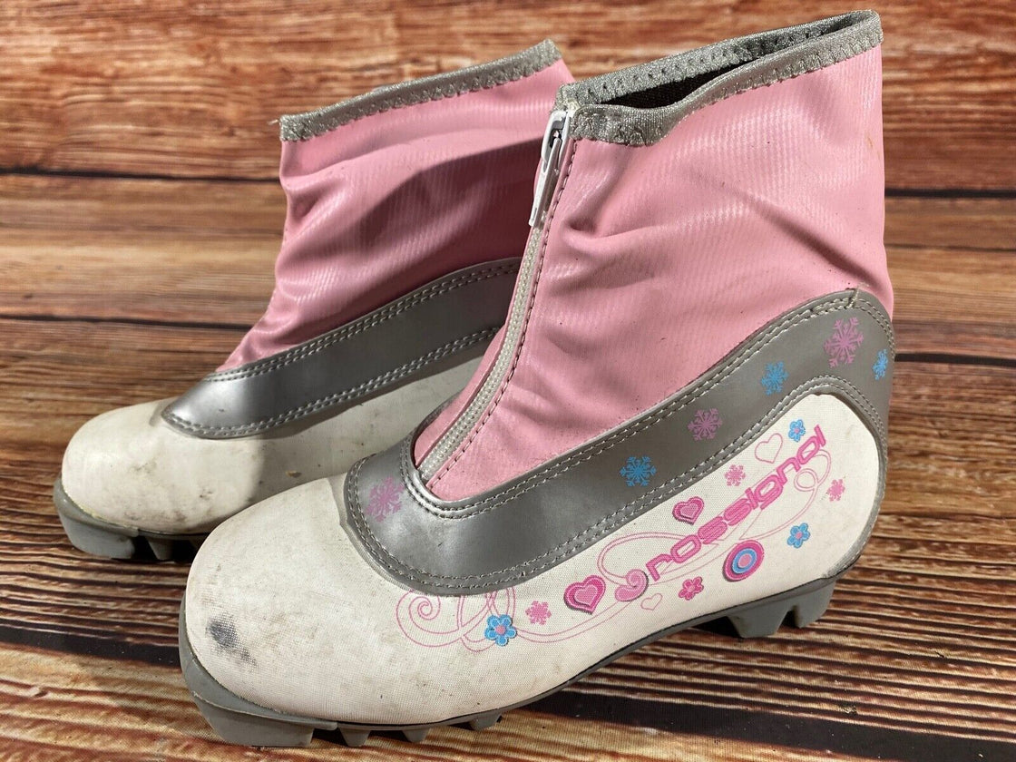 Rossignol Kids Nordic Cross Country Ski Boots Size EU33 US2 NNN O79