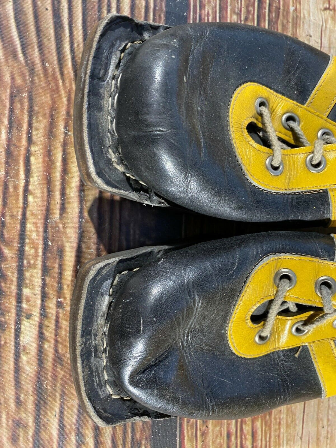 RENNSTEIG Vintage Cross Country Ski Boots Kandahar Old Cable Bindings EU42 US8.5