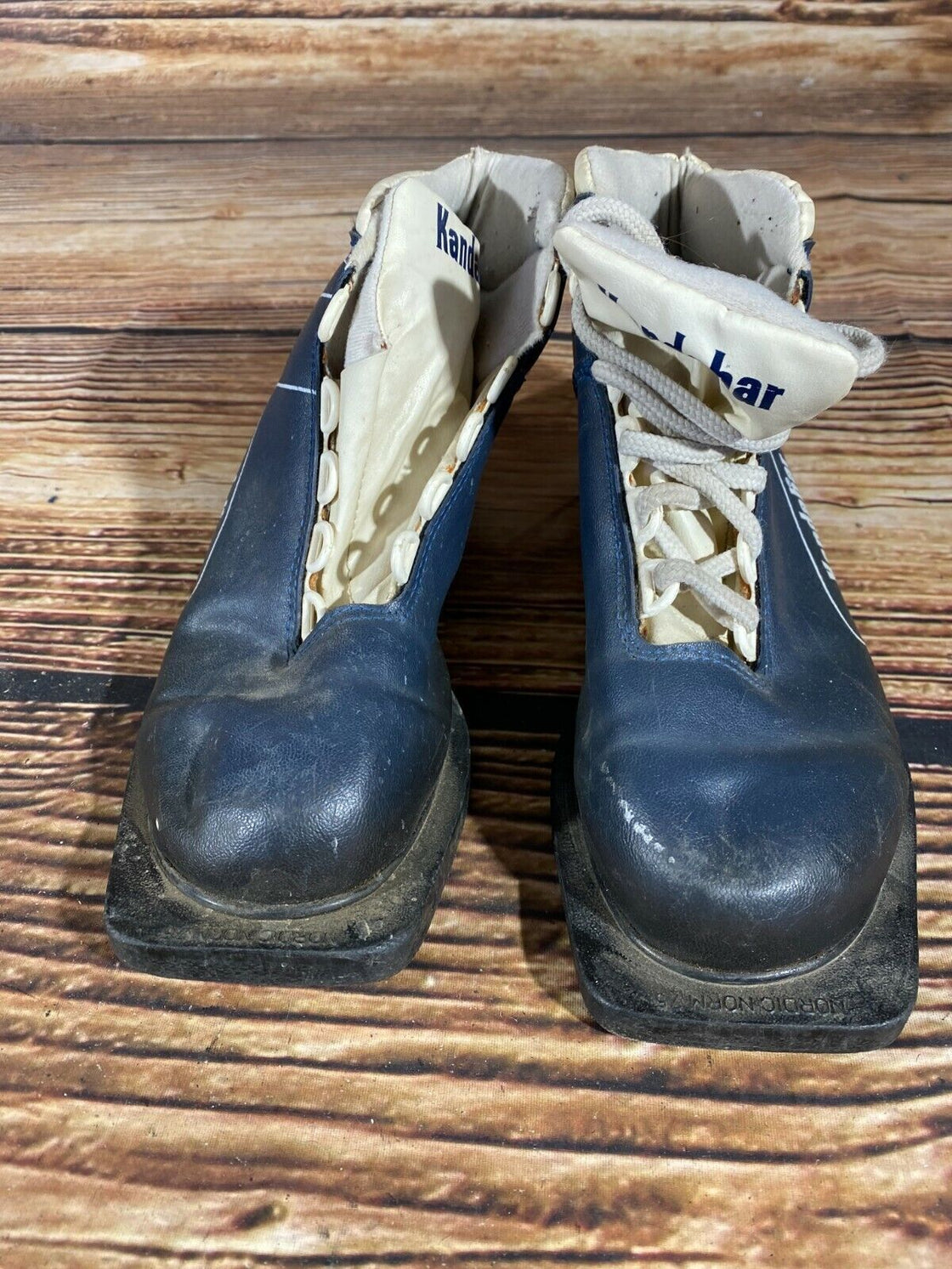 Kandahar Classic Nordic Cross Country Boots Size EU37 US5 Nordic Norm 75mm 3 Pin
