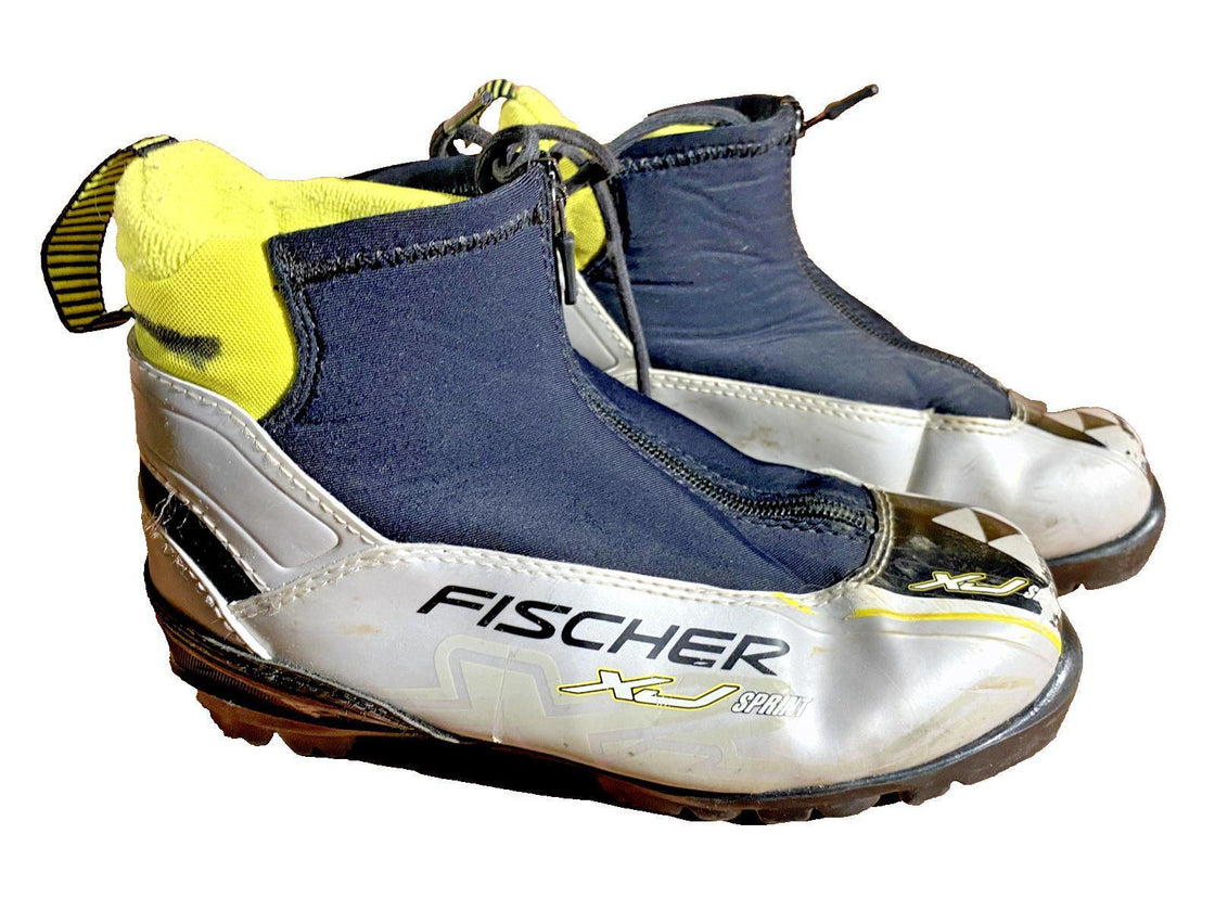 Fischer XJ Sprint Nordic Cross Country Ski Boots Size EU37 US5.5 NNN