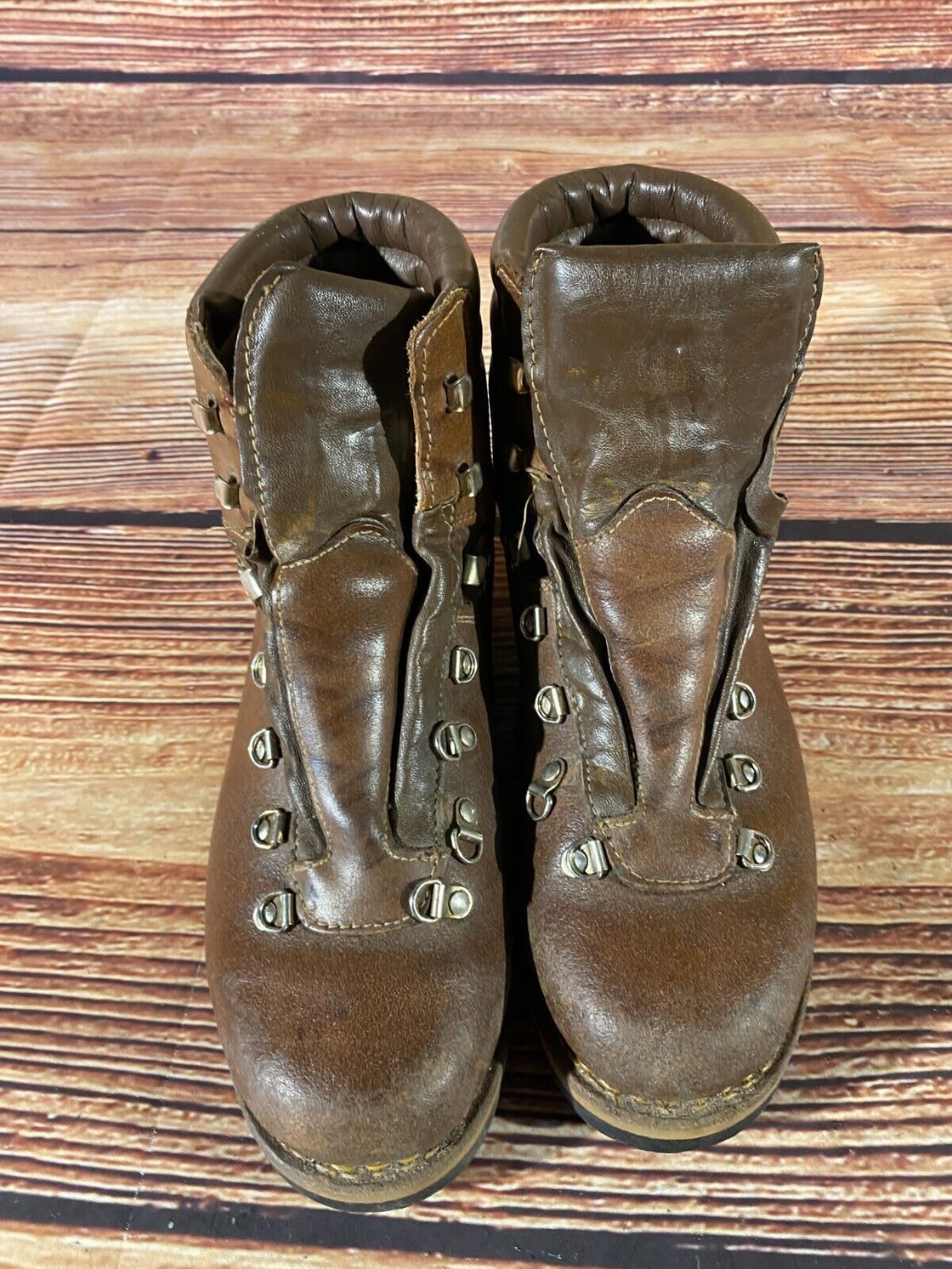 Hiking Boots Trekking Trails Leather Shoes Unisex Size EU44, US10, UK9