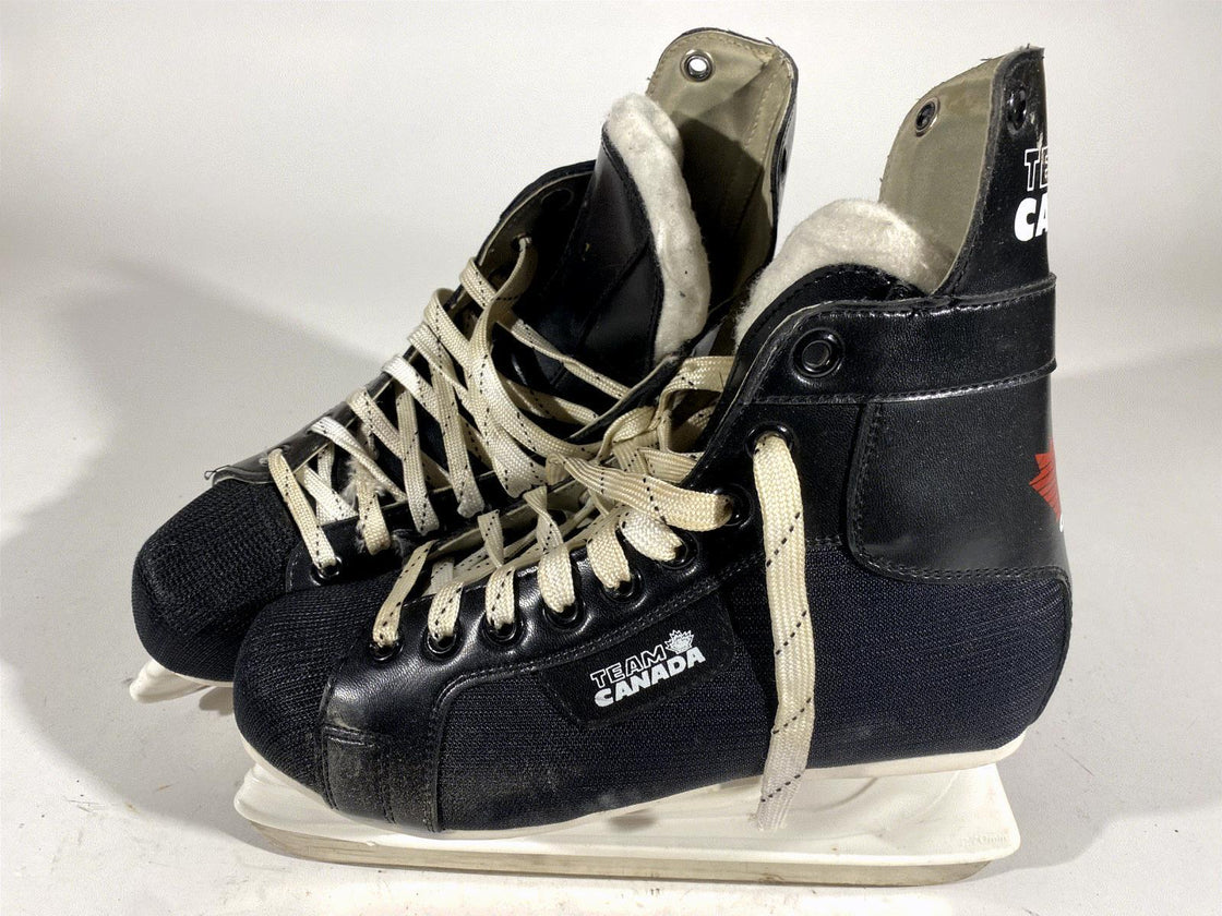 Team Canada Ice Skates for Ice Hockey Shoes Unisex Size US9 EU42 Mondo 270 IS56