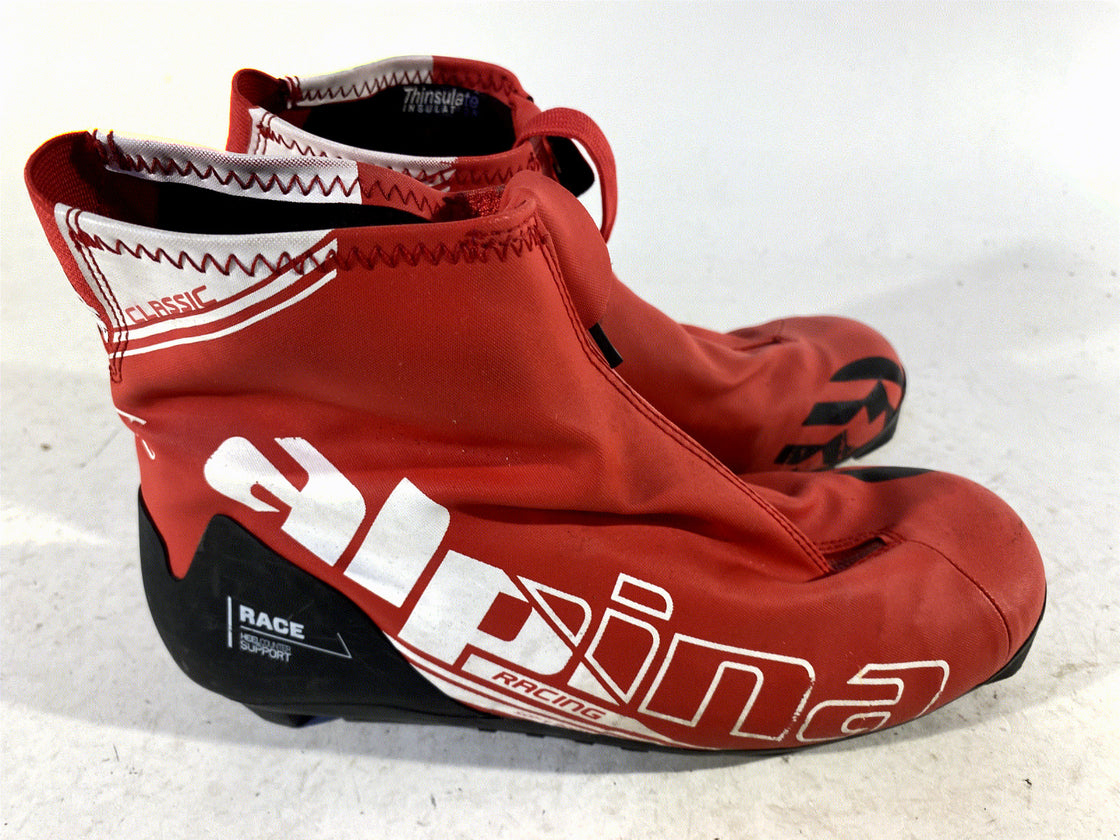 Alpina RCL Classic Nordic Cross Country Ski Boots Size EU39 US7 for NNN 281