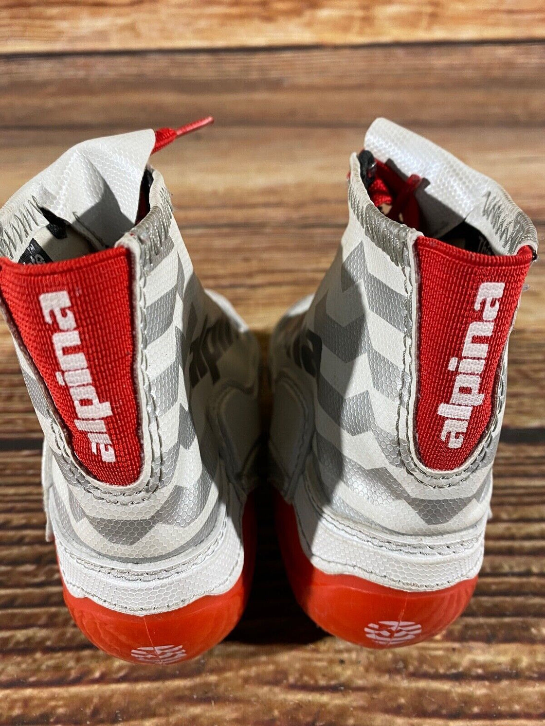Alpina RCL Jr Kids Nordic Cross Country Ski Boots Size EU27 US9.5 NNN A-667