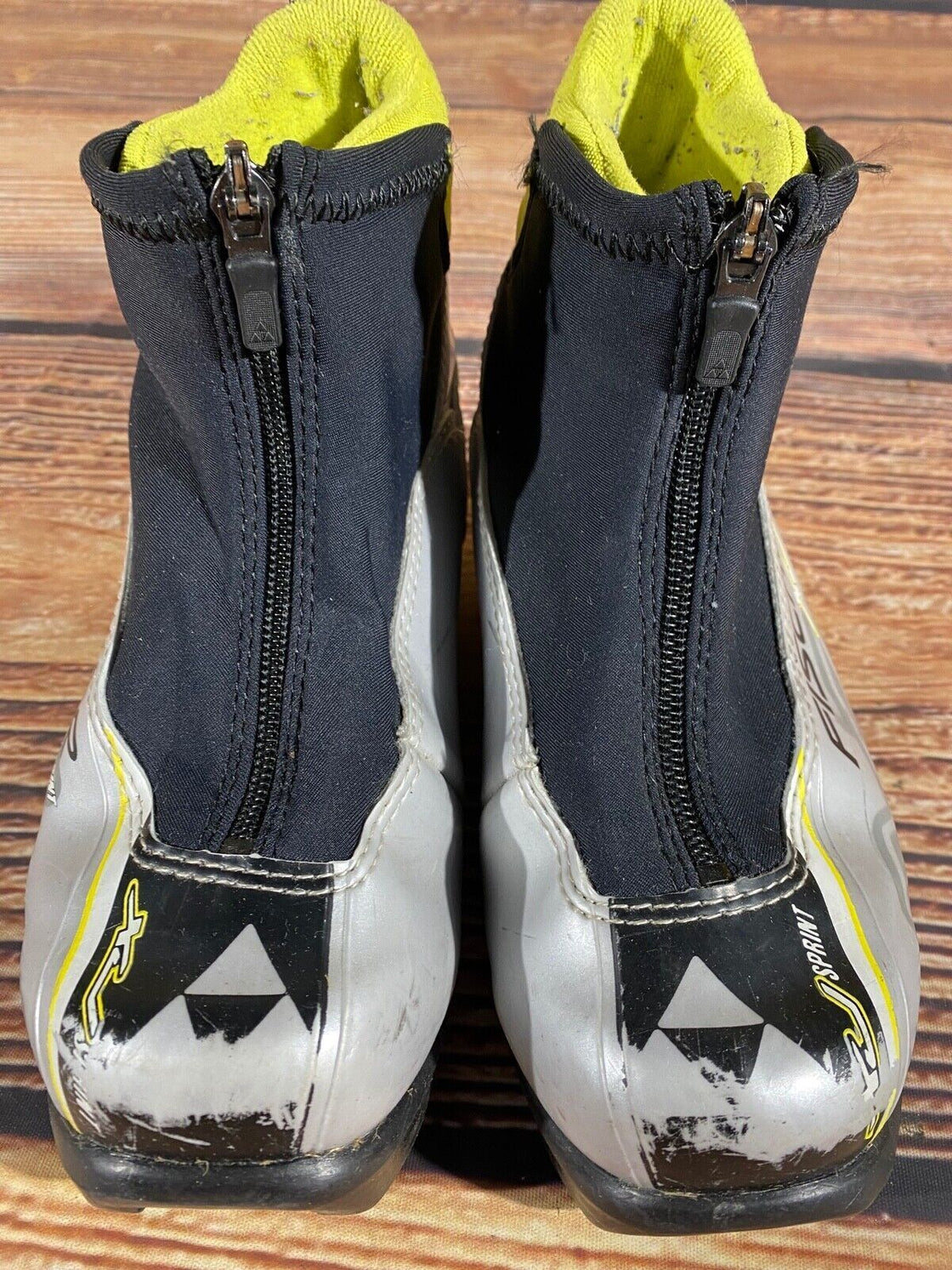 Fischer XJ Sprint Kids Cross Country Ski Boots Size EU35 US3.5 NNN F-567