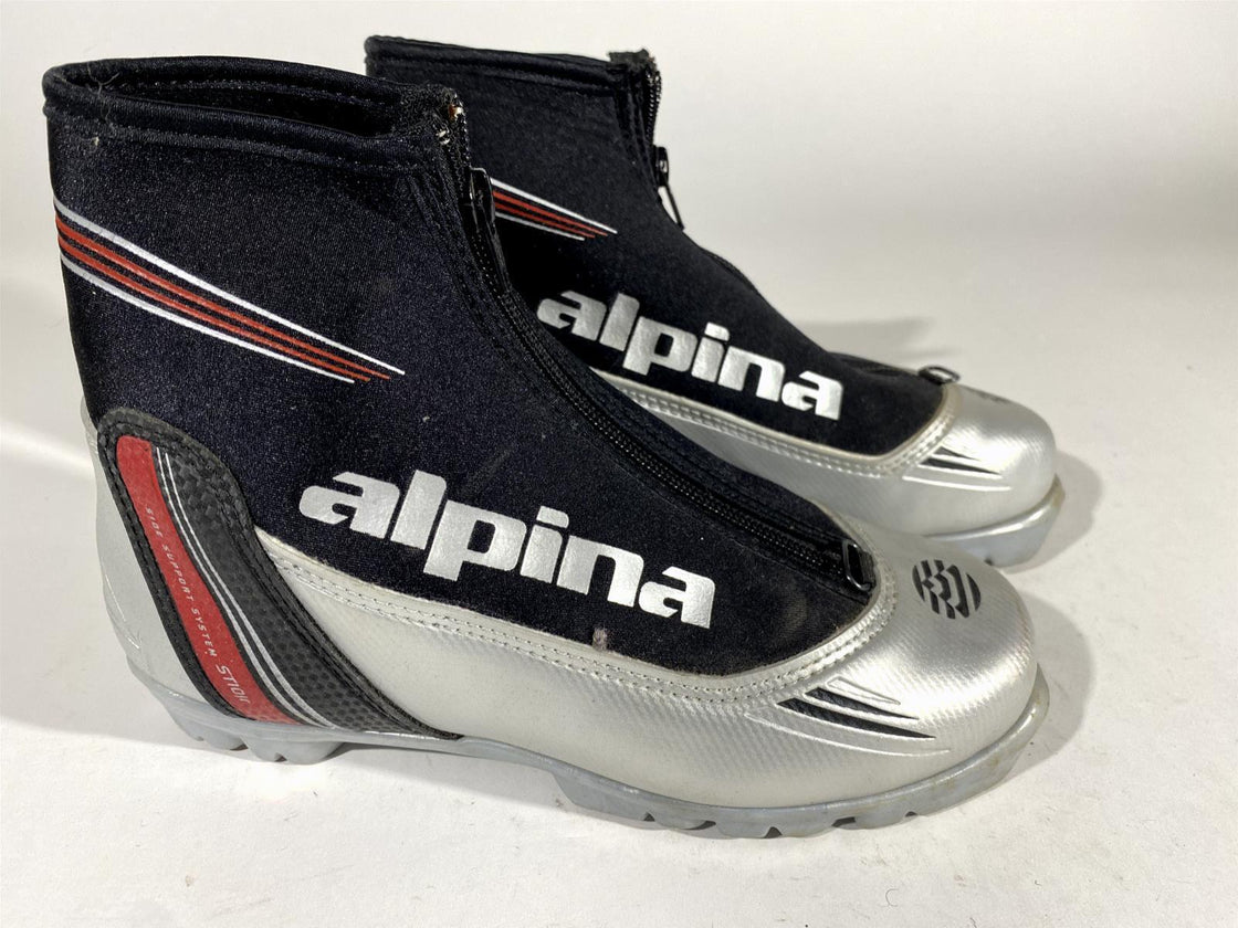 Alpina ST10 Nordic Cross Country Ski Boots Size EU36 US4.5 for NNN 908