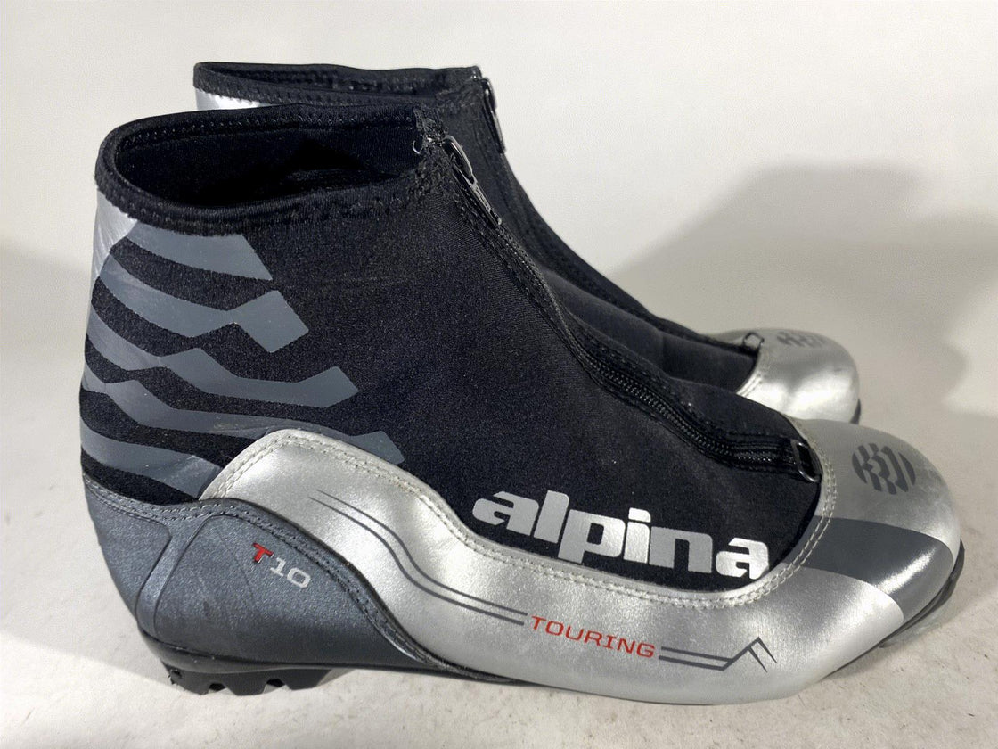 Alpina T10 Nordic Cross Country Ski Boots Size EU42 US9 for NNN 771