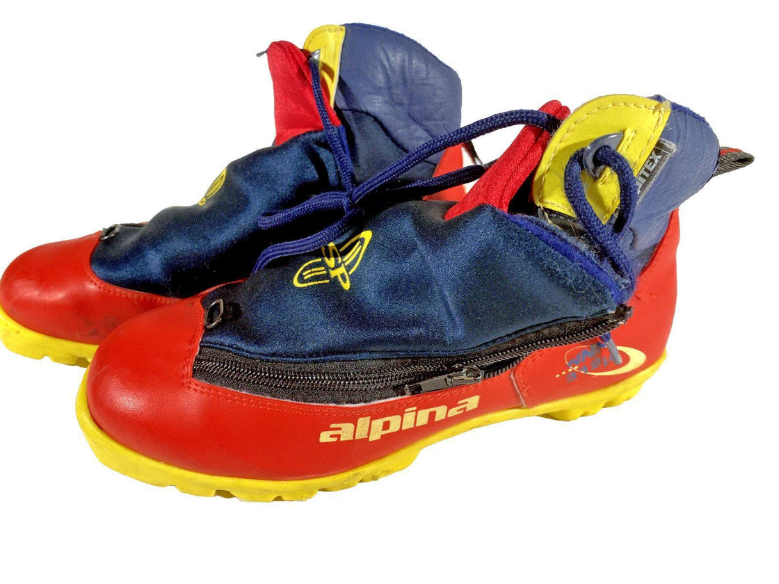 Alpina 312 Racing Nordic Cross Country Ski Boots Size EU40 US7.5 for NNN