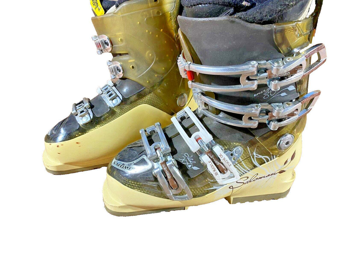 SALOMON Alpine Ski Boots Size Mondo 230 - 235 mm, Outer Sole 277 mm DH100