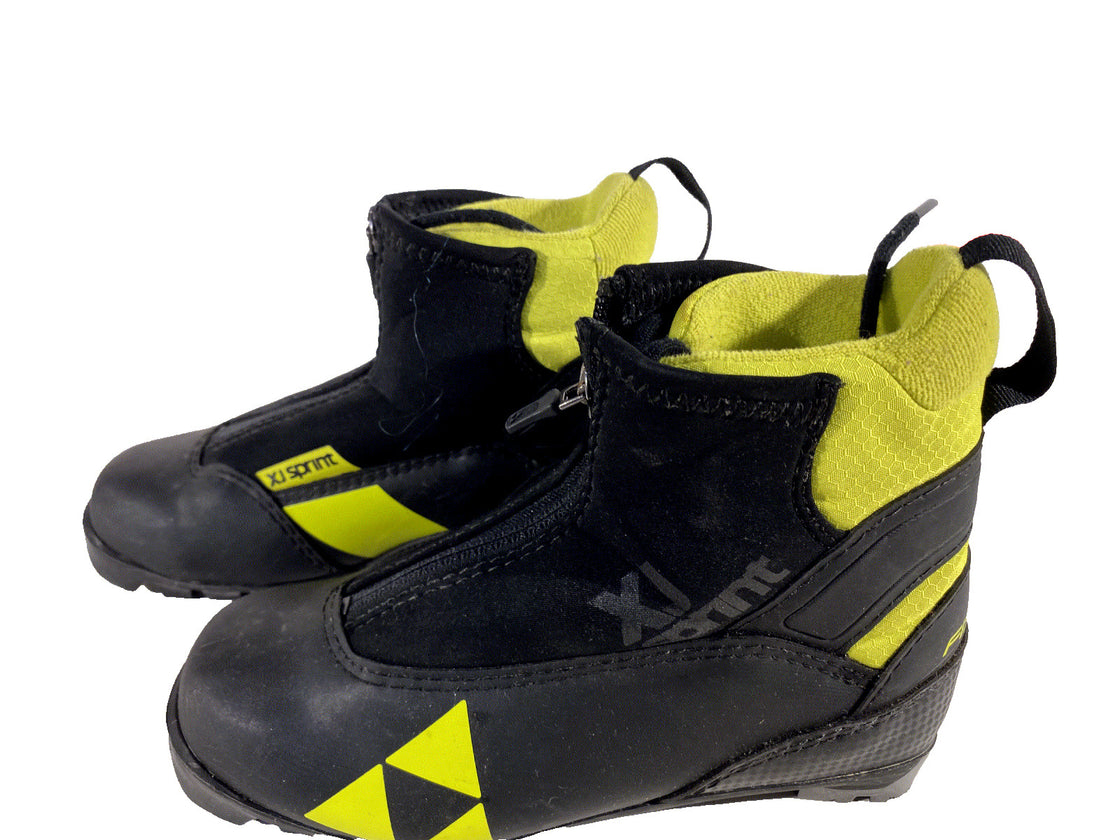 Fischer XJ Sprint Nordic Cross Country Ski Boots Size EU35 US3.5 for NNN 287
