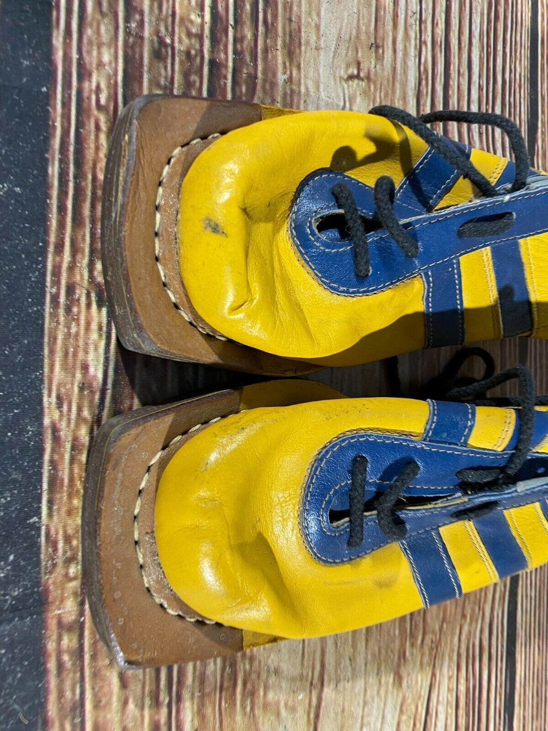 RENNSTEIG Vintage Cross Country Ski Boots Kandahar Old Cable Bindings EU36 US4