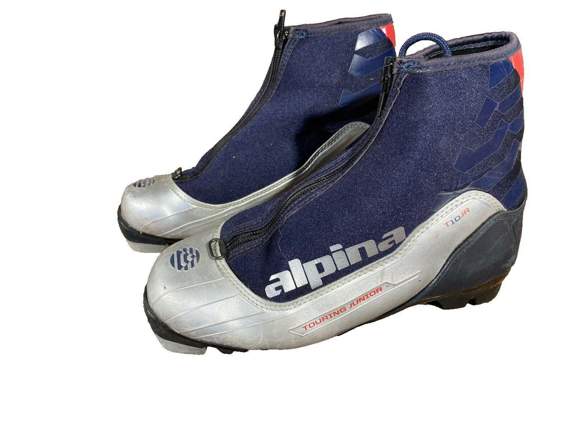 Alpina T10 JR Cross Country Nordic Ski Boots Size EU37 US5 NNN