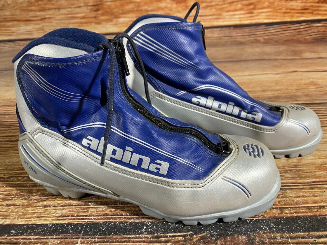 Alpina ST20jr Combi Nordic Cross Country Ski Boots Size EU37 US5.5 for NNN 761