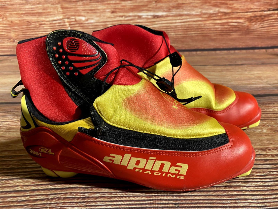 Alpina CL2001 Nordic Cross Country Ski Boots Size EU41 US8 for NNN