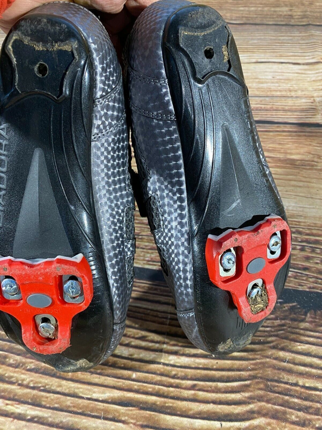 DIADORA Road Cycling Shoes Clipless Biking Boots Size EU 39 with Cleats