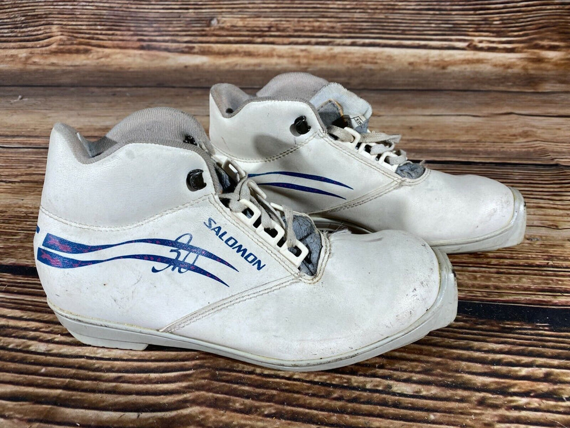 SALOMON 3.0 Nordic Cross Country Ski Boots Size EU37 US5 SNS profil