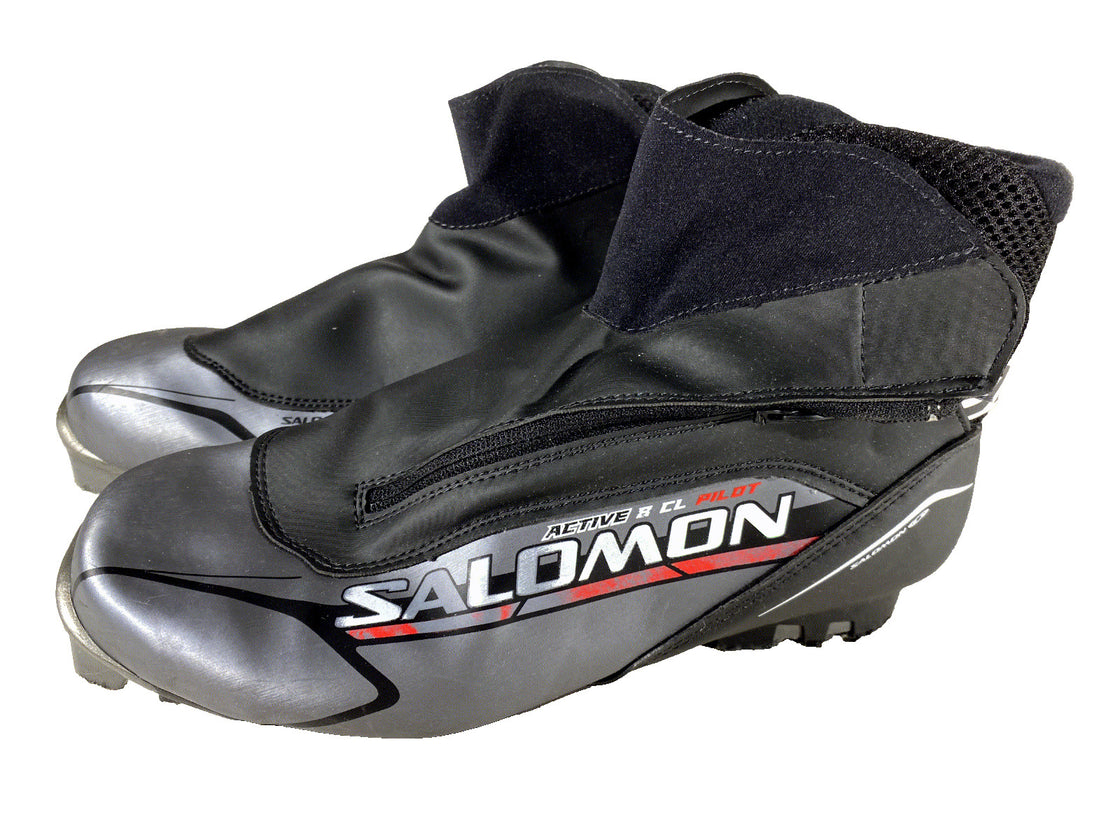 SALOMON Ective 8 Classic Cross Country Ski Boots Size EU42 2/3 US9 SNS Pilot