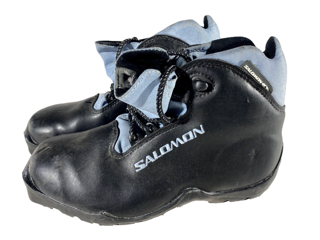 SALOMON Classic Nordic Cross Country Ski Boots Size EU38 US6.5 SNS Profil