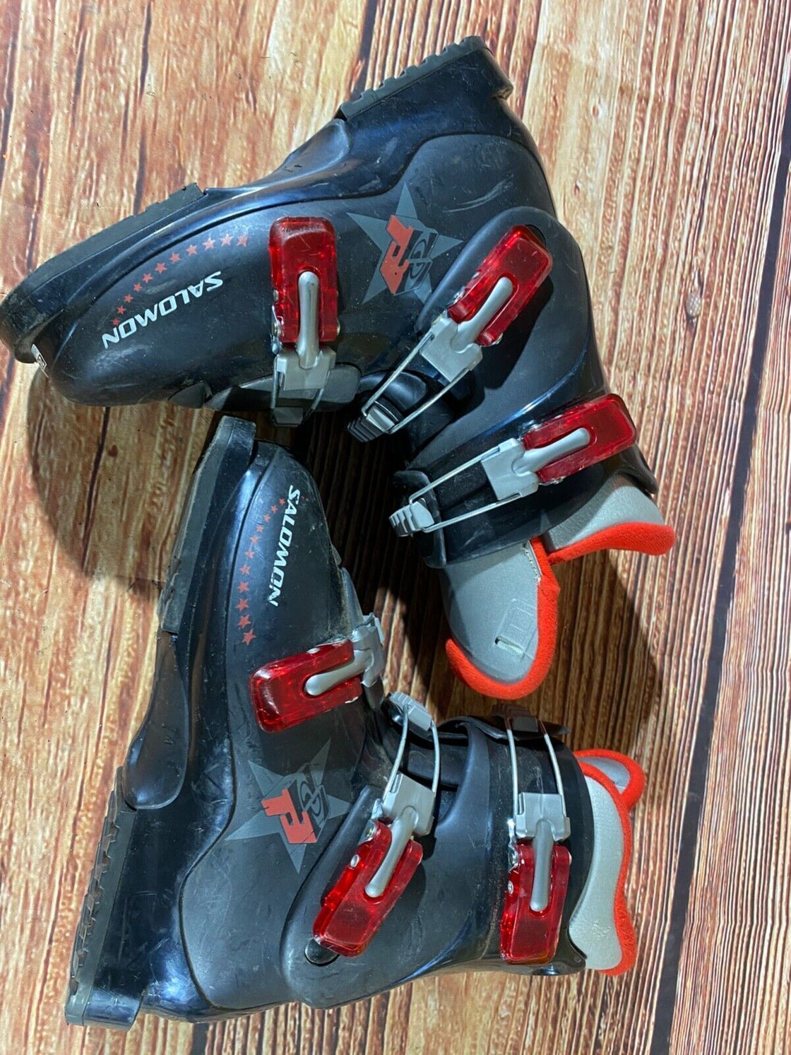 SALOMON Alpine Ski Boots Downhill Size Mondo 242 mm, Outer Sole 285 mm DH160