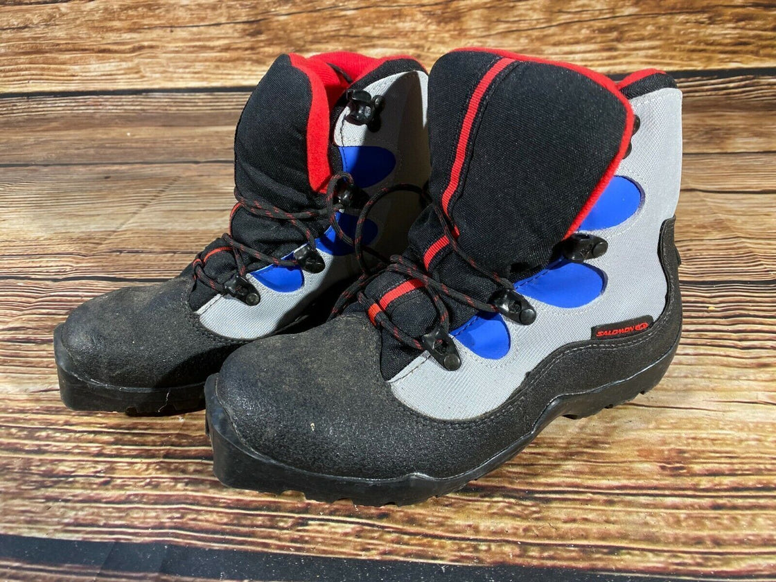 SALOMON Nordic Cross Country Ski Boots Size EU39 US6 SNS profil