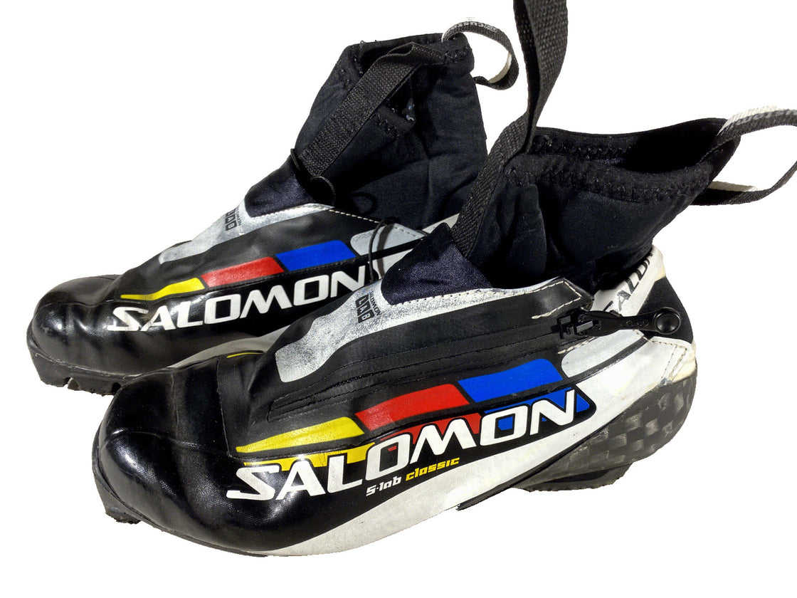 SALOMON S-Lab Classic Cross Country Ski Boots Size EU38 US5.5 SNS Pilot Bindings