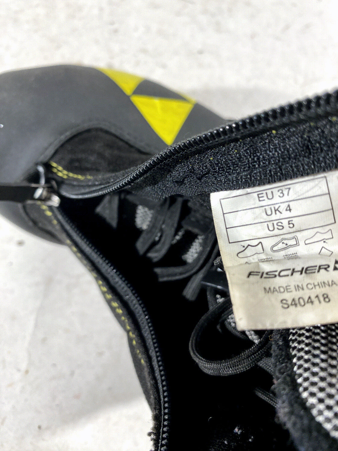 Fischer JR Combi Nordic Cross Country Ski Boots Size EU37 US5 for NNN 182
