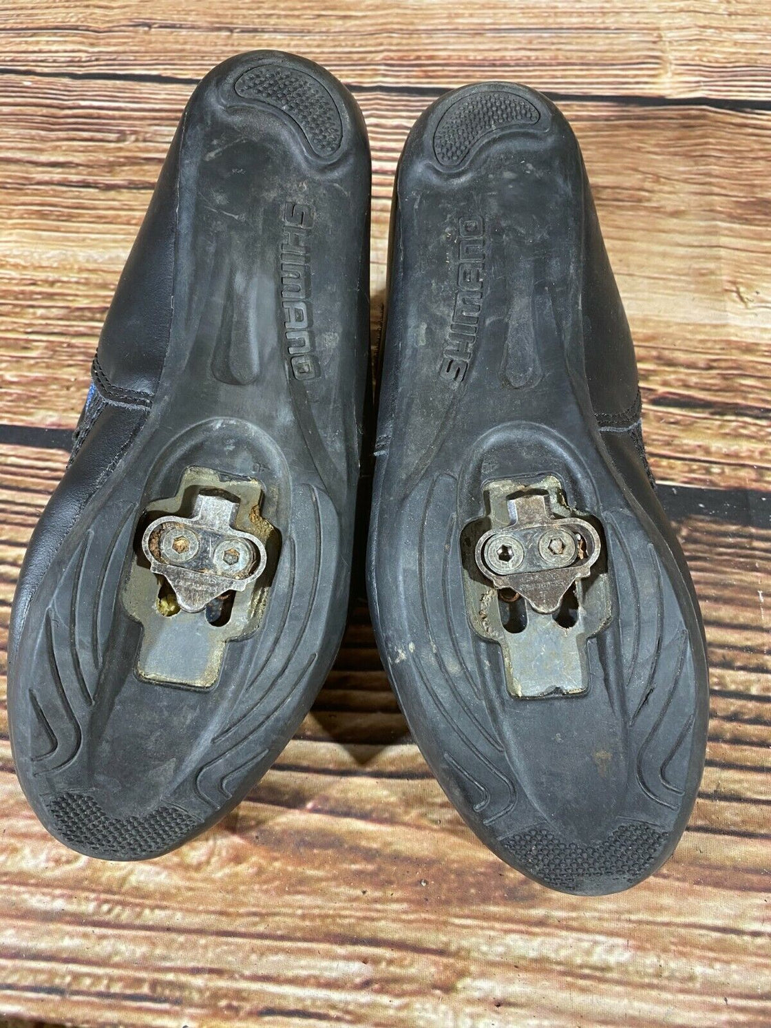 SHIMANO Cycling Shoes MTB Mountain Biking Boots Size EU 40 With SPD Cleats