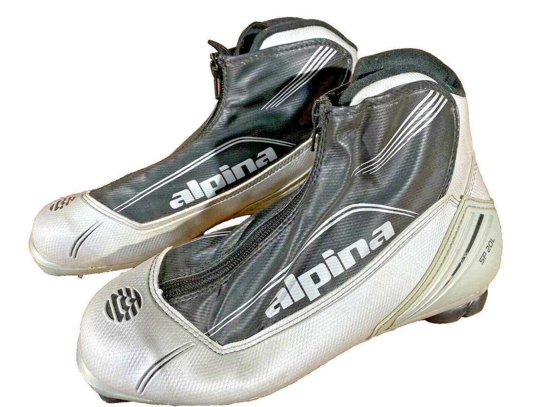 Alpina SP20L Cross Country Ski Boots Classic Size EU40 US7.5 NNN Rottefella 606