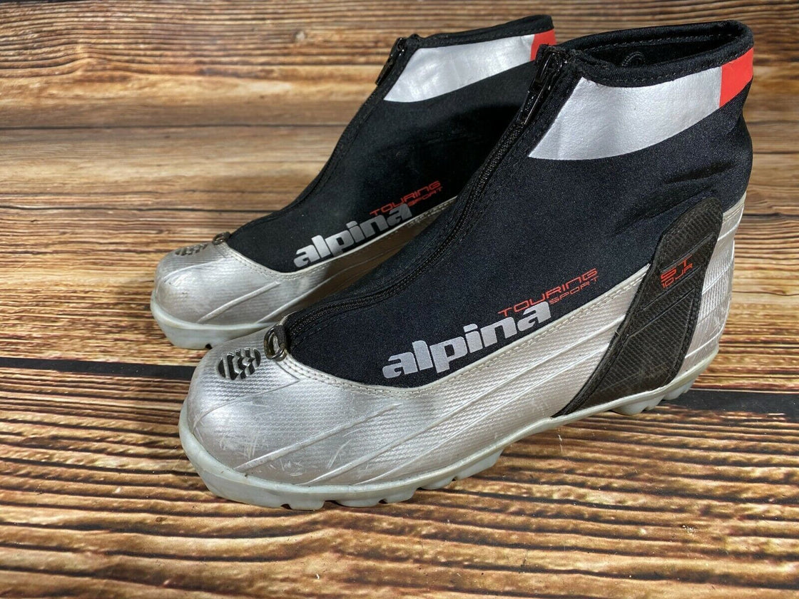Alpina ST10 JR Nordic Cross Country Ski Boots Size EU38 US6 NNN
