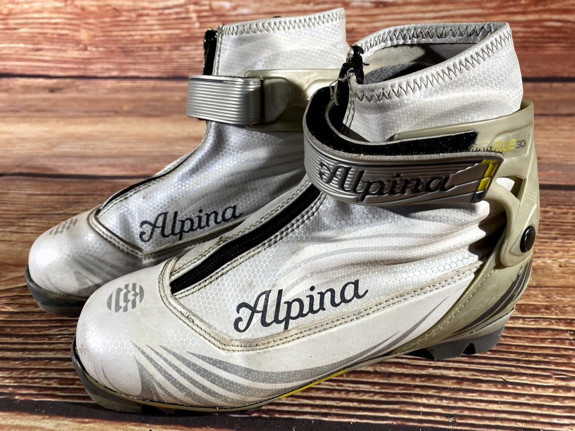 Alpina Eve30S Nordic Cross Country Ski Boots Size EU37 US5.5 for NNN 919