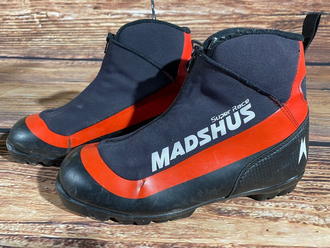 Madshus Super Race Nordic Cross Country Ski Boots Size EU38 US6 for NNN