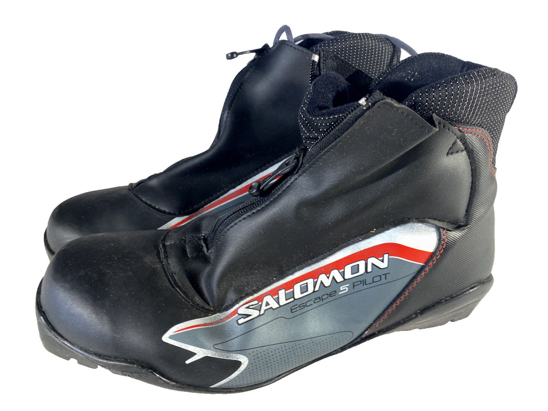 SALOMON Escape 5 Classic Cross Country Ski Boots Size EU45 1/3 US11 SNS Pilot