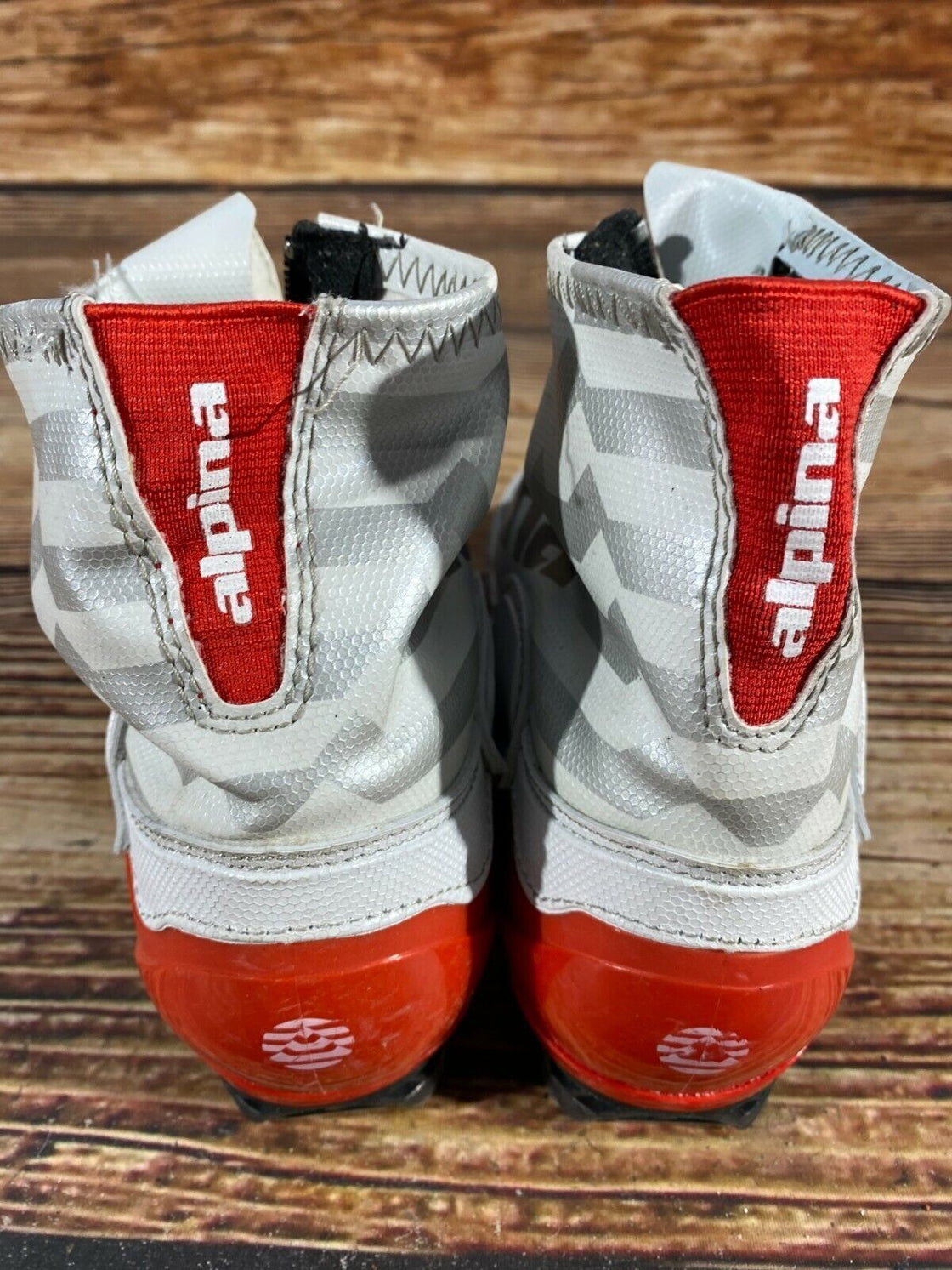 Alpina RCL Racing jr Nordic Cross Country Ski Boots Size EU37 US5 NNN bindings