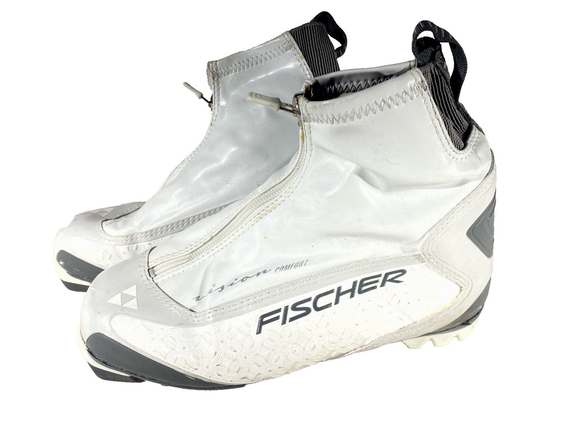 Fischer XC Comfort Combi Nordic Cross Country Ski Boots Size EU39 US7 NNN