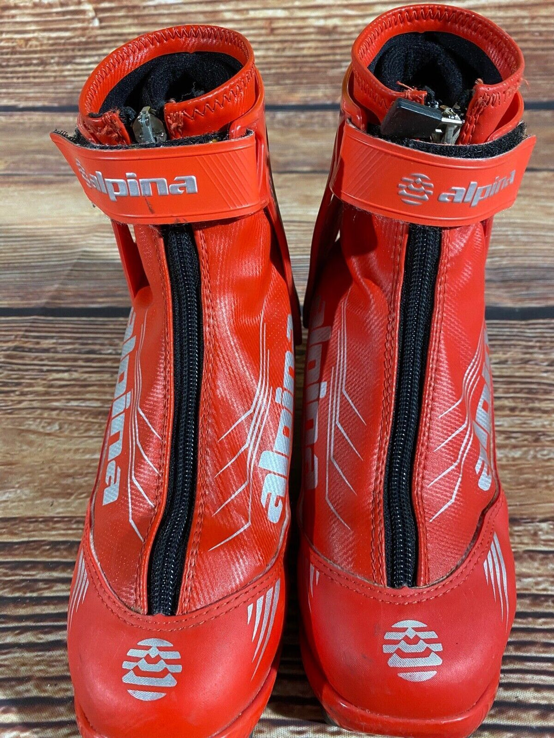 Alpina RJ Nordic Cross Country Ski Boots Size EU35 US4.5 for NNN 663