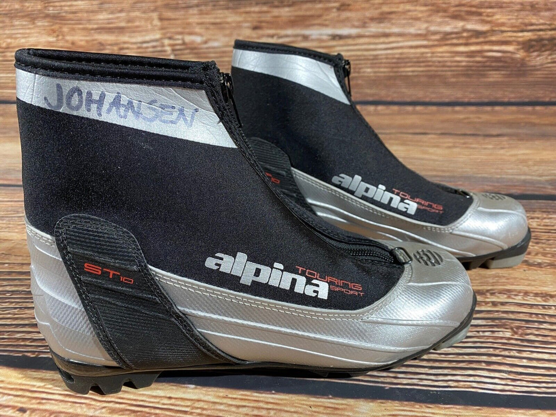 Alpina ST10 Nordic Cross Country Ski Boots Size EU39 US7 for NNN